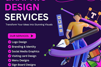 design professional posters, banners, and panaflex