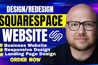 build a professional squarespace website design and redesign for your business