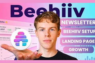 design beehive landing page setup beehiiv newsletter design beehiiv website