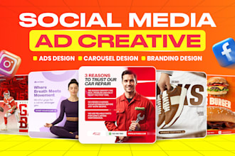 social media post design, ad creative design, facebook ad, meta ad design