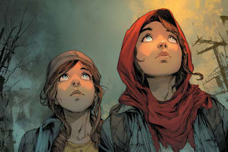 design comic book with comic book illustrator