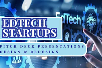 design investor ready UK USA ca asia edtech startups business plan pitch deck