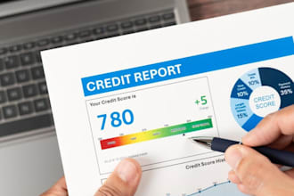 remove inquiries in 3 bureaus, collections, charge offs, late payments in 24 hrs