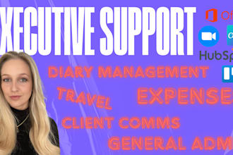 provide executive support for you and your business