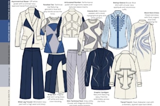 design your full fashion collection with factory ready tech packs