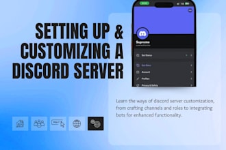 set up a professional and engaging discord server for your community