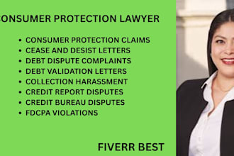handle debt collection disputes, credit report errors and fdcpa violations