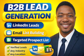 build a verified b2b prospect list with linkedin lead
