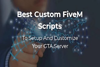 develop custom fivem scripts for qbcore, esx and more