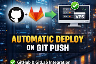 deploy your project to vps with automatic github ci cd