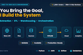 provide end to end data engineering services