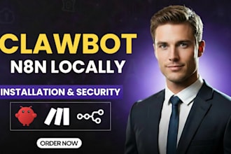 locally deploy clawdbot, moltbot, openclaw, n8n ai agent in your machine