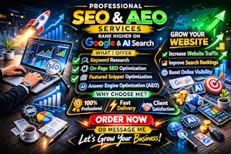 write aeo optimized content for featured snippets and ai answer engines