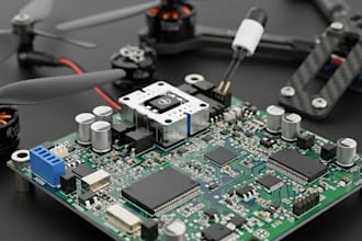 design custom esc, vesc, flight motor controller ardupilot drone pcb uav systems