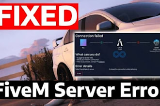 fix your fivem bugs, fivem script errors, fivem crashes on your fivem server