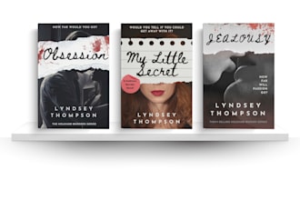 design 3 or more book covers for your series of novels