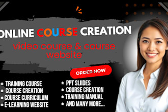 do online course content creation, tutorial video course, kajabi course website