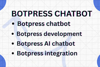 build custom ai chatbot with botpress for your website