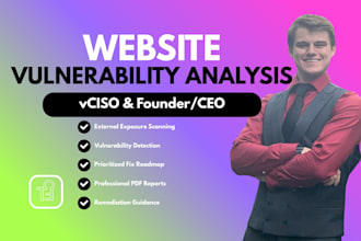 perform a vulnerability assessment against your website