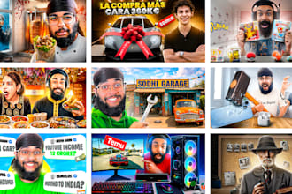 design amazing youtube thumbnail