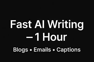 write 500 word blog posts, emails, or social captions with ai, fast and clean
