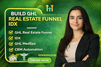 ghl real estate funnel kvcore ghl real estate CRM  highlevel expert crm setup