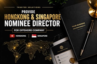 provide hongkong and singapore nominee director for offshore company