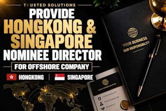 provide hongkong and singapore nominee director for offshore company