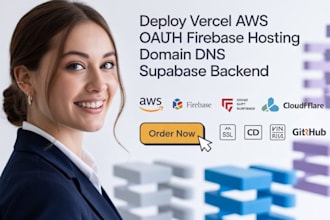 deploy vercel aws oauth firebase hosting domain and dns supabase backend