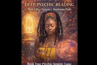 do psychic drawing, intuitive future and past life reading