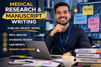 do medical research manuscript writing