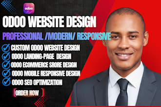 develop, design, redesign, and customize your odoo website design and ecommerce