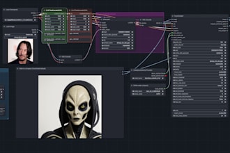 build custom comfyui workflow for stable diffusion sdxl automation