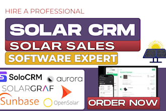 setup solo crm sunbase aurora solar crm opensolar enact shape solargraf arka 360