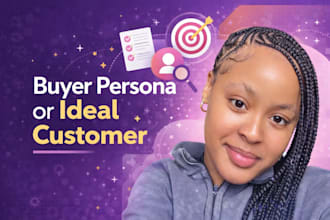 help you create buyer persona or ideal customer