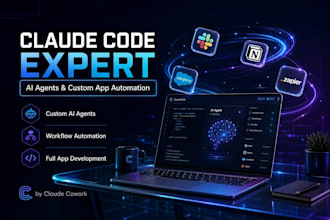 setup claude code ai agent claude cowork ai automation claude coded app expert