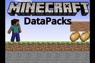 develop professional minecraft datapacks for servers and smps