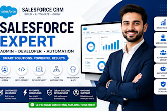 salesforce crm ai salesforce admin salesforce dev  agent apex lwc crm automation
