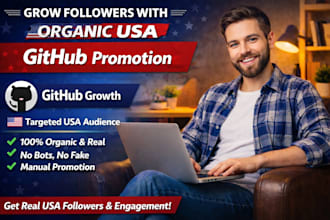 promote your github repository and promote to increase followers