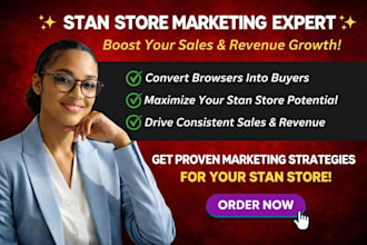 do stan store marketing stan store promotion stan store design