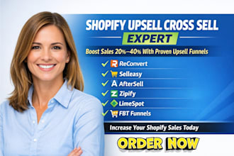 setup shopify upsell cross sell reconvert selleasy zipify aftersell limespot fbt