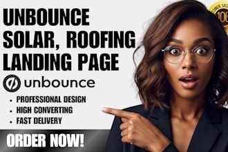unbounce roofing leads ads landing page unbounce solar leads ads landing page