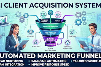 create ai client acquisition ai lead nurturing ai marketing automation ai funnel