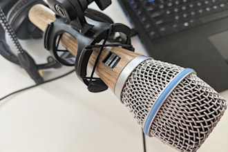 provide a male voiceover for narration or audiobook