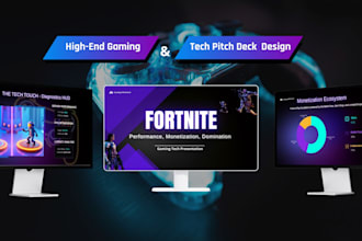 design a high conversion gaming pitch deck for investors