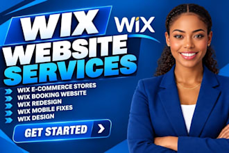 design wix booking website, wix ecommerce stores, wix redesign with mobile fixes