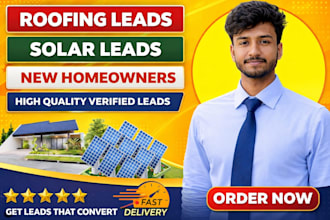 provide solar leads, roofing leads and homeowners list USA