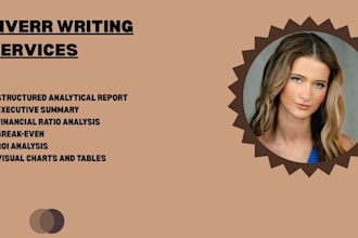 do business research, financial analysis and data analytics
