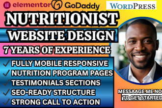 nutrition coach site wellness coach site meal plan website health coach website