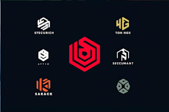 create a professional startup, tech, blockchain, and crypto logo design